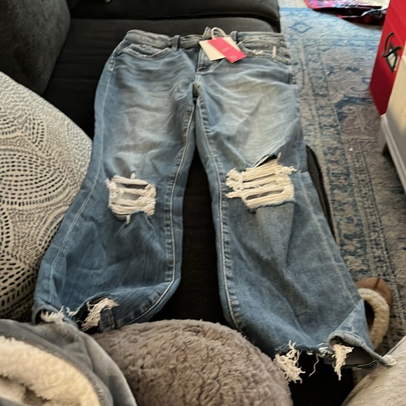 Women's Blue Jeans - Picture 3 of 4